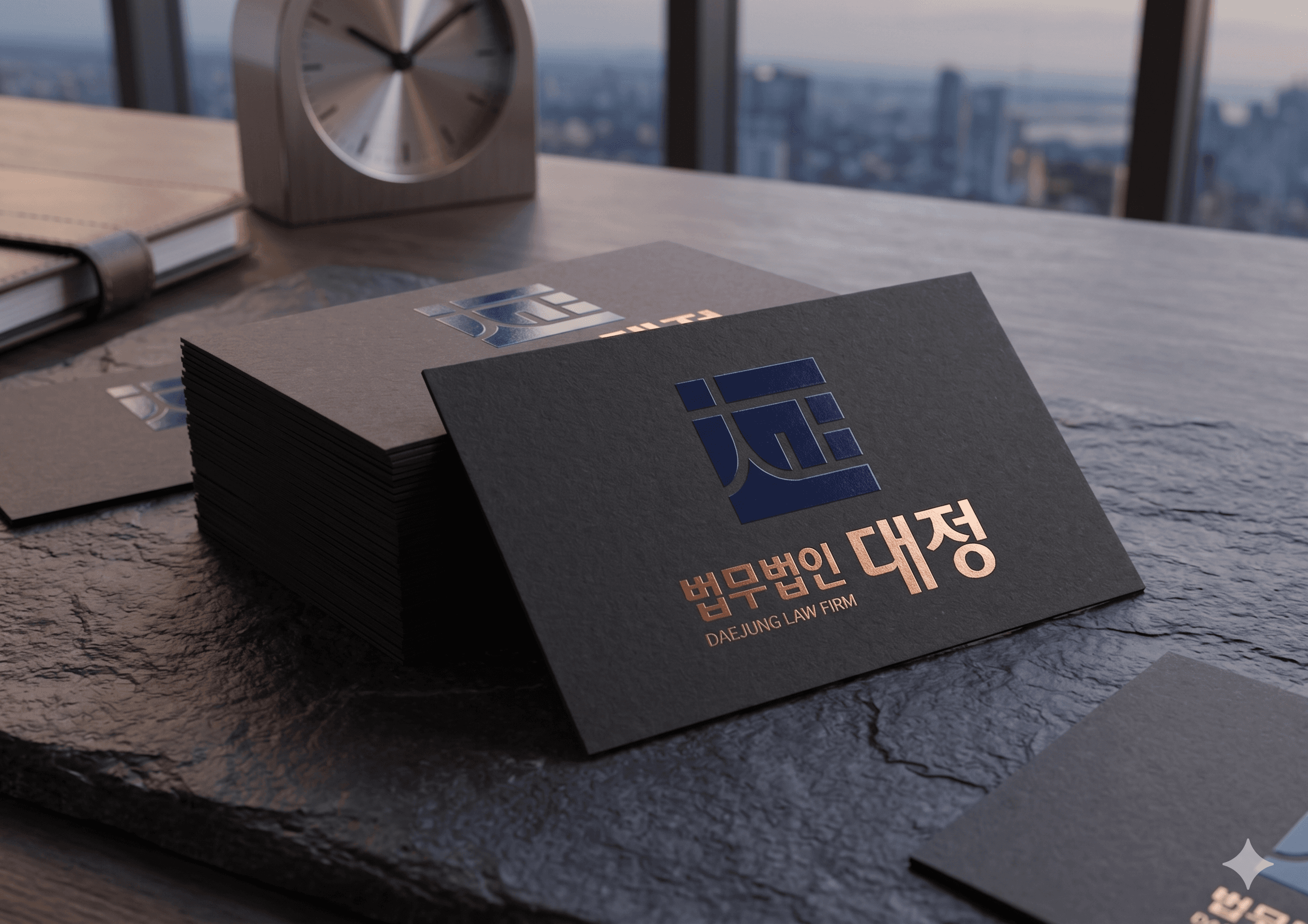법무법인 대정 명함